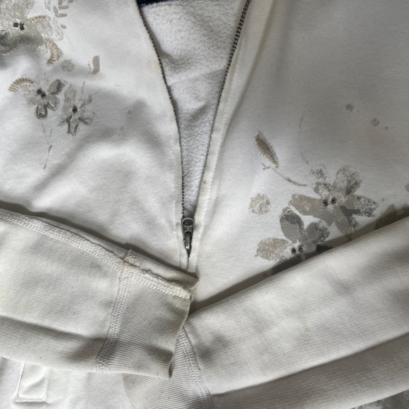 2 for $10 💕 Abercrombie Kids Floral Hoodie L - Picture 14 of 14